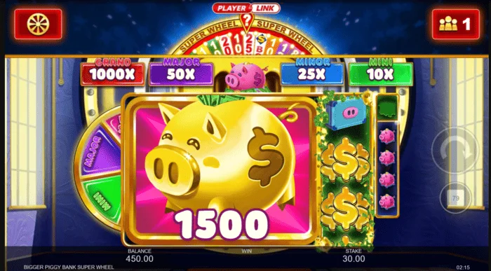 Bigger Piggy Bank Super Wheel голема добивка